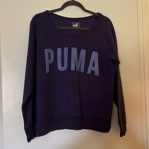 Purple Puma Sweater